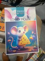 Yazz Puzzel Lovely Mouse 1023 stukjes, Ophalen of Verzenden, 500 t/m 1500 stukjes, Nieuw, Legpuzzel