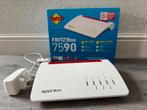AVM Fritzbox 7590 (FRITZ!Box 7590), Computers en Software, Routers en Modems, Ophalen of Verzenden, Zo goed als nieuw, Router met modem