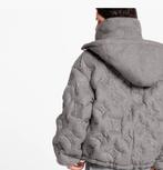 LV Puffer Coat Jas, Kleding | Dames, Jassen | Winter, Ophalen of Verzenden, Zo goed als nieuw, Maat 38/40 (M), Grijs
