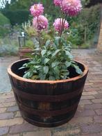 Plantenbak WHISKYVAT barrel, Tuin en Terras, Ophalen, Rond, Zo goed als nieuw, 60 tot 100 cm