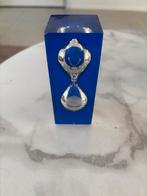 Blauw glazen zandloper, Antiek en Kunst, Kunst | Designobjecten, Ophalen of Verzenden