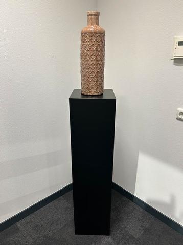 NIEUW - Zwarte Zuil / Sokkel - 30x30x120 cm beschikbaar voor biedingen