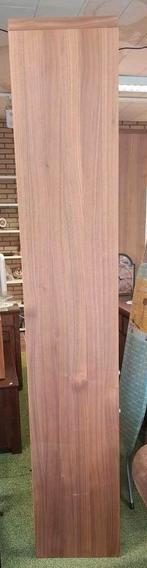 Smalle houten boekenkast met wijnrek en lades | 228,5 cm, Ophalen, Zo goed als nieuw, 25 tot 50 cm, 150 tot 200 cm