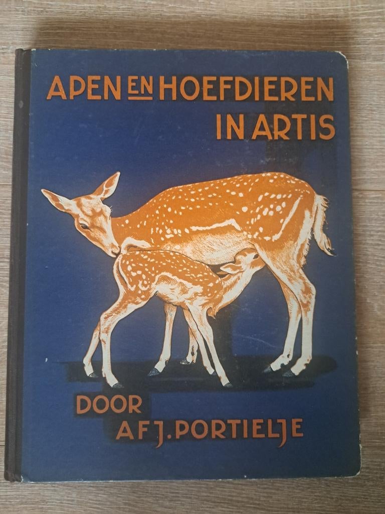 Apen en Hoefdieren in Artis - A.F.J. Portielje, Verzenden, Gelezen, Bloemen, Planten en Bomen