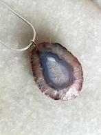 Agaat ketting, Sieraden, Tassen en Uiterlijk, Edelstenen, Ophalen of Verzenden, Zo goed als nieuw