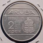 Aruba 2½ Florin 1986 - Beatrix UNC, Postzegels en Munten, Munten | Nederland, Verzenden, Koningin Beatrix, 2½ gulden, Losse munt