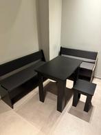 Multifunctionele Hoekbankgroep met Opbergruimte, Huis en Inrichting, Complete eetkamers, Ophalen, Gebruikt, 4 tot 6 stoelen