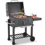 Houtskool BBQ Grill met Zijtafel - Grote Buitenbarbecue, Tuin en Terras, Houtskoolbarbecues, Niet ingevuld, Niet ingevuld, Nieuw