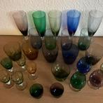 VERBOEKET GLASSERVIES CARNAVAL, Antiek en Kunst, Antiek | Glas en Kristal, Ophalen of Verzenden