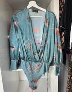 Blauwe body blouse maat 38 zara, Maat 38/40 (M), Blauw, Zara, Ophalen of Verzenden