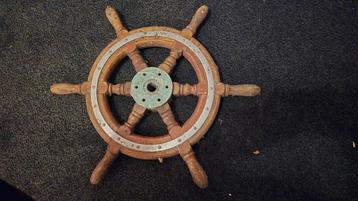 Houten stuurwiel 50 cm beschikbaar voor biedingen