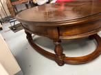 Houten salontafel 80x120 cm, Ophalen, 100 tot 150 cm, Eikenhout, 50 tot 100 cm