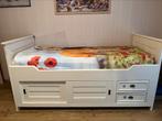 Kast, bed, bureau combinatie, Kinderen en Baby's, Kinderkamer | Bedden, Gebruikt, 85 tot 100 cm, Ophalen, 180 cm of meer