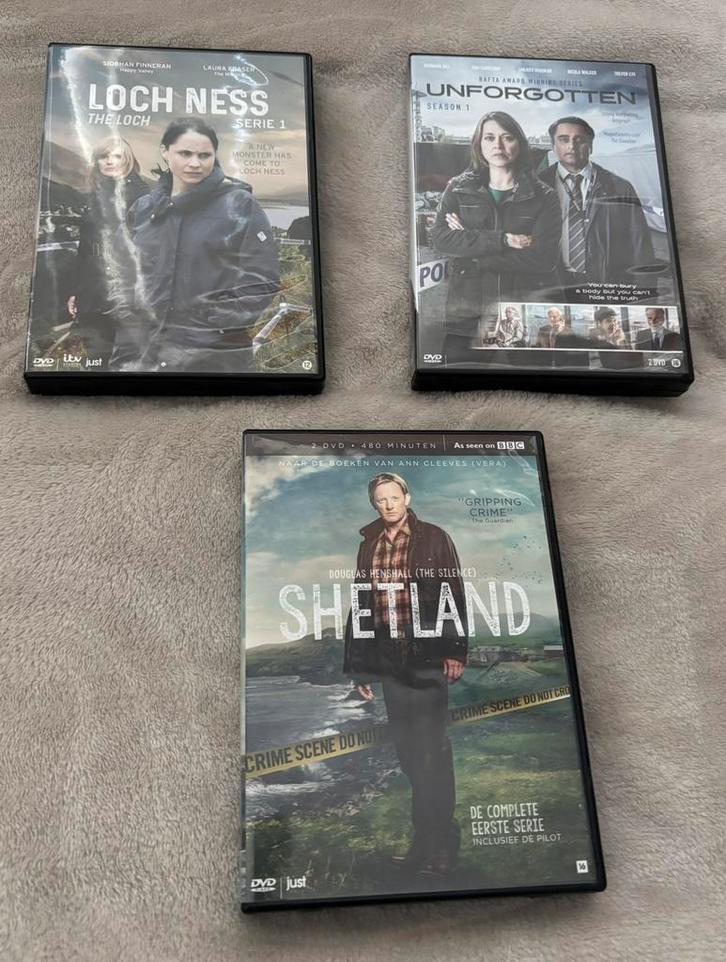 Diverse Seizoenen 1 Dectectiveseries op DVD #4. Compleet, Cd's en Dvd's, Dvd's | Tv en Series, Zo goed als nieuw, Alle leeftijden