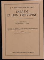 schoolplaat boekje – Noord Amerikaansche woudbewoners   , Verzenden, Natuur en Biologie
