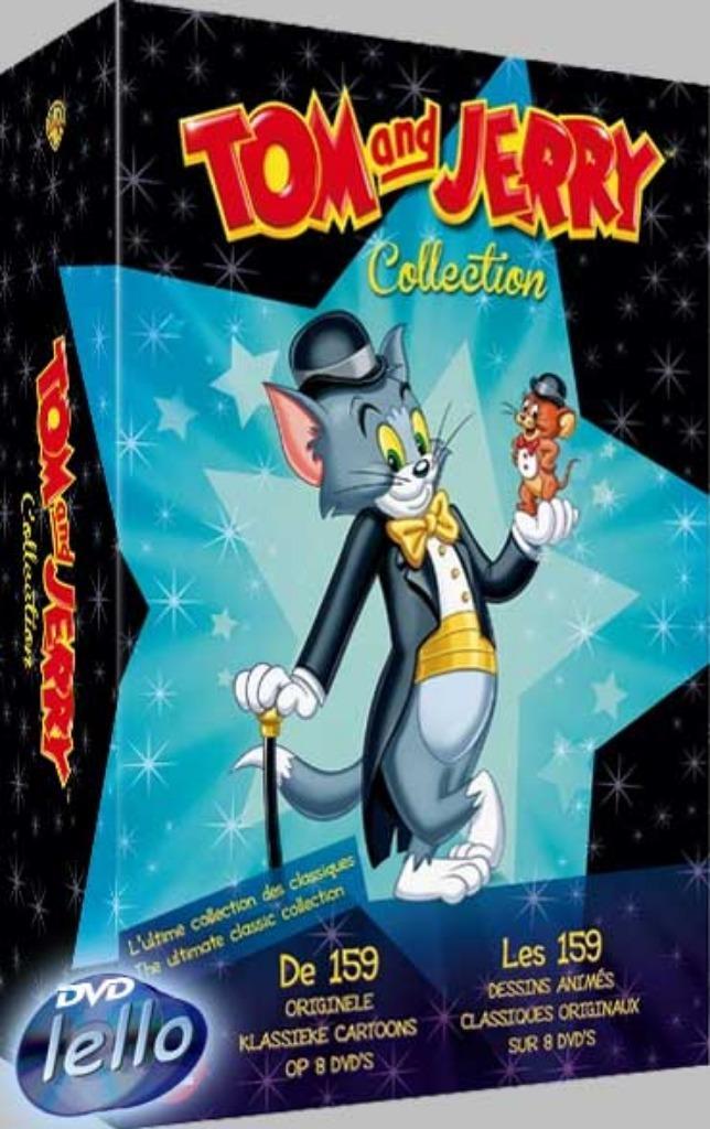 Tom and Jerry, Classic Collection, 159 Episodes, Cd's en Dvd's, Dvd's | Tekenfilms en Animatie, Nieuw in verpakking, Amerikaans