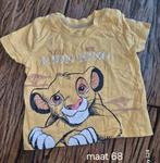 lion king shirtje maat 68, Kinderen en Baby's, Babykleding | Maat 68, Ophalen of Verzenden, Gebruikt, Shirtje of Longsleeve
