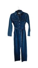 Topshop denim jumpsuit – maat 38 (UK 10 / US 6), Kleding | Dames, Jumpsuits, Ophalen of Verzenden, Nieuw, Maat 38/40 (M), Blauw