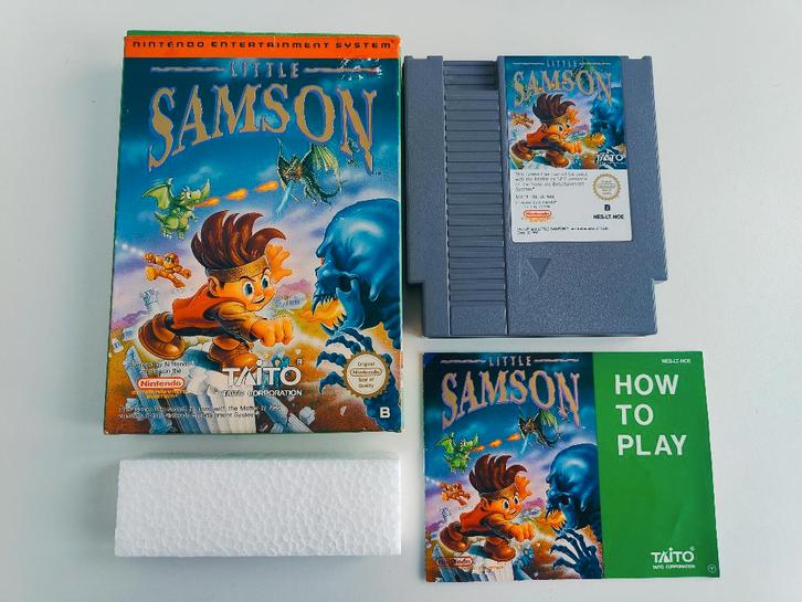 Little Samson Nintendo NES PAL B Origineel, Spelcomputers en Games, Games | Nintendo NES, Zo goed als nieuw, Avontuur en Actie