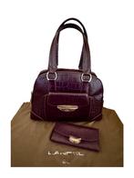 Handtas en Beurs in Croco leder . LANCEL, Ophalen of Verzenden, Nieuw, Handtas