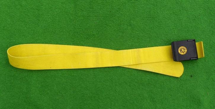 Gele Loodgordel - Duikteam-Poseidon - 115 cm, Watersport en Boten, Duiken, Zo goed als nieuw, Lood of Loodgordel, Ophalen of Verzenden