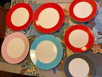 Diner en ontbijtborden vintage Hema beschikbaar voor biedingen