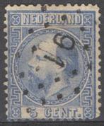Nederland NVPH nr 7 gestempeld Koning Willem III 1867, Postzegels en Munten, Postzegels | Nederland, Verzenden, T/m 1940, Gestempeld