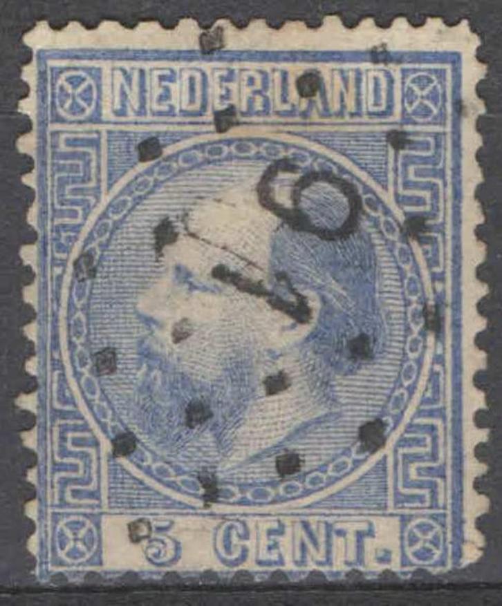 Nederland NVPH nr 7 gestempeld Koning Willem III 1867, Postzegels en Munten, Postzegels | Nederland, Gestempeld, T/m 1940, Verzenden