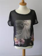 Mooie donker grijs t-shirt * ONLY * maat XS., Only, Ophalen of Verzenden, Zo goed als nieuw, Korte mouw