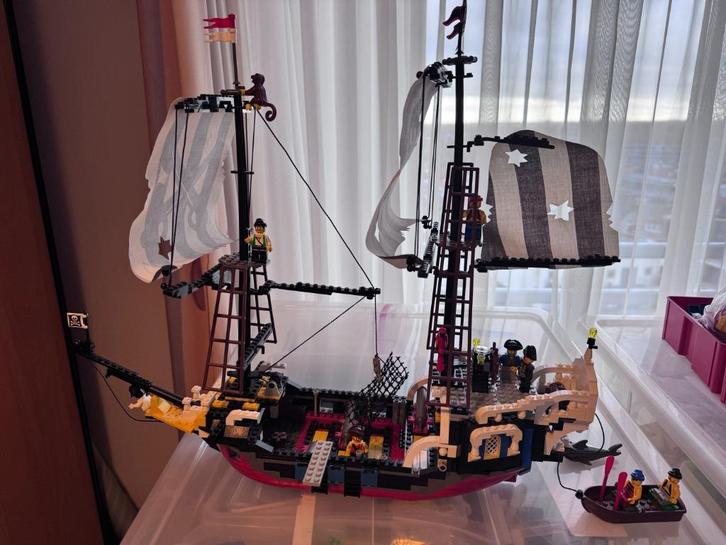 Lego piratenschip Red Beard Runner 6289, Kinderen en Baby's, Speelgoed | Duplo en Lego, Gebruikt, Lego, Complete set, Ophalen