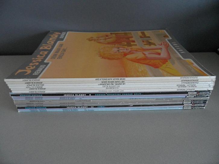Serie Jessica Blandy. 1 t/m 14 + 16 en Promo., Boeken, Stripboeken, Gelezen, Meerdere stripboeken, Ophalen of Verzenden