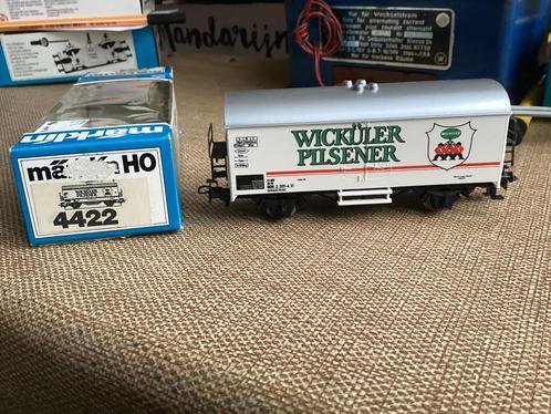 Marklin 4422 DB brouwerswagen Wicküler Pilsener nieuw ovp, Hobby en Vrije tijd, Modeltreinen | H0, Nieuw, Märklin, Ophalen of Verzenden
