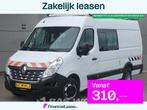 Renault Master 130PK Dubbel Cabine Dubbellucht L3H2 3,5t Tre, Auto's, Stof, Gebruikt, Euro 6, 4 cilinders