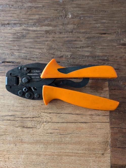 WEIDMULLER adereindhuls krimptang PZ6 Roto L (0,14-6mm), Doe-het-zelf en Verbouw, Gereedschap | Handgereedschap, Zo goed als nieuw