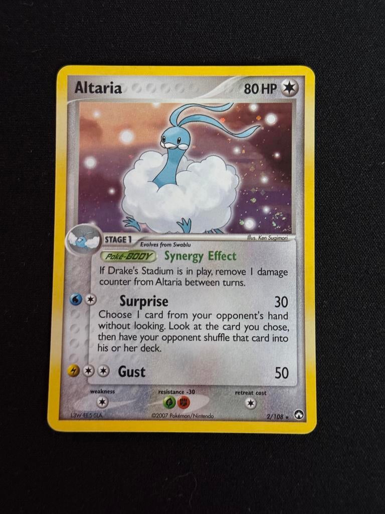 Altaria 2/108 Holo Rare - EX Power Keepers, Ophalen of Verzenden, Zo goed als nieuw, Losse kaart, Foil
