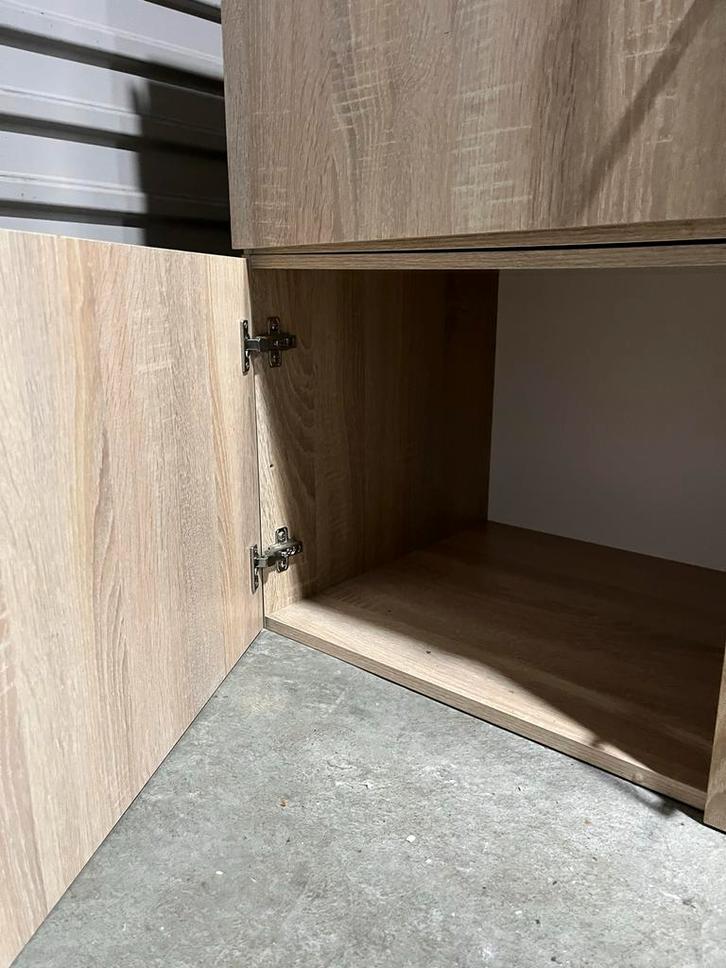 FANDRUP Bovenbouwkasten - Licht Eiken - 97x40, Huis en Inrichting, Kasten | Kledingkasten, Gebruikt, Minder dan 100 cm, 50 tot 100 cm