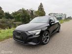 Audi A3 Sportback 35 TFSI S edition / Kuip / CarPlay / Matri, 1300 kg, Zwart, 4 cilinders, 150 pk