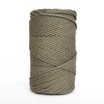 3 mm twisted macrame touw kaki groen 130 meter 500 gram, Hobby en Vrije tijd, Overige Hobby en Vrije tijd, Ophalen of Verzenden