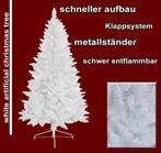Grote Witte Kerstboom Cluster-Verlichting Brandvertragend!, Diversen, Kerst, Ophalen of Verzenden, Nieuw