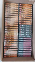 Cassettebandjes 90 minuten Basf normaal 50 stuks, Gebruikt, Overige genres, Ophalen of Verzenden, Voorbespeeld