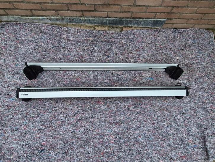 Thule Wingbar 122 cm + Rapid System 753, Auto diversen, Dakdragers, Ophalen