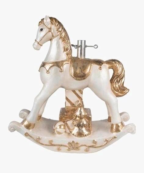 Kerstboomvoet Hobbelpaard - Kerstdecoratie, Huis en Inrichting, Woonaccessoires | Boeddhabeelden, Nieuw, Ophalen