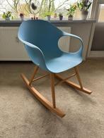 Design schommelstoel Kristalia Elephant Rocking Chair, Huis en Inrichting, Stoelen, Blauw, Hout, Zo goed als nieuw, Eén