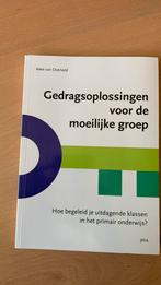 Gedragsoplossingen voor de moeilijke groep, Ophalen of Verzenden, Zo goed als nieuw, Natuurwetenschap, Kees van Overveld