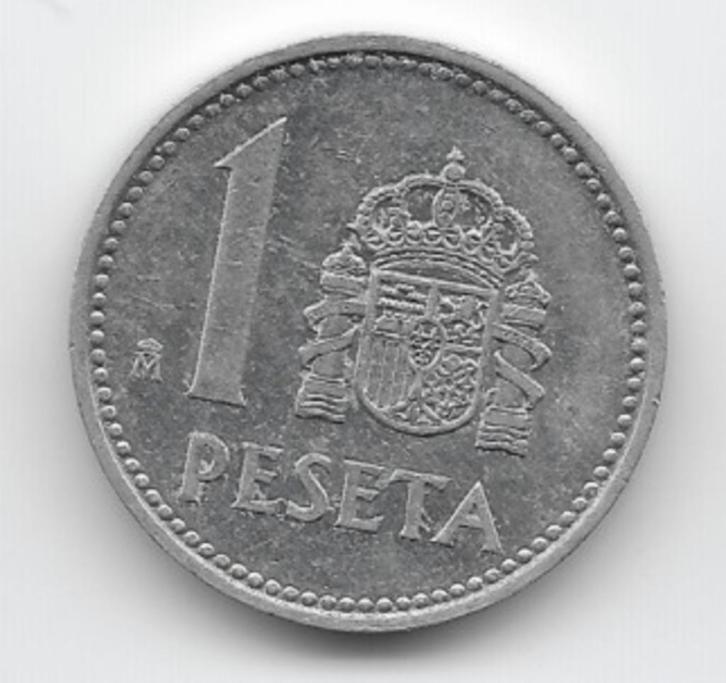 Spanje 1 peseta 1983  KM# 821, Postzegels en Munten, Munten | Europa | Niet-Euromunten, Losse munt, Overige landen, Verzenden