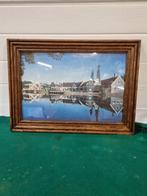 Foto openluchtmuseum 1987 in eiken lijst, Ophalen of Verzenden, 'T Olde Gre-j, Info@toldegrej.nl, Endepoelstraat 20f Didam