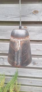 Industriële hanglamp gerecycled Metaal cottoncounts nieuw, Gebruikt, 50 tot 75 cm, Ophalen of Verzenden, Metaal