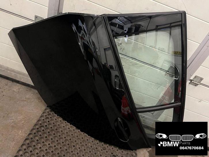 Deur LA Bmw 1-Serie F40 zwart 668, Auto-onderdelen, Carrosserie en Plaatwerk, Deur, BMW, Achter, Links, Gebruikt, Ophalen of Verzenden