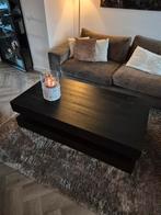Zwarte Richmond Salontafel, Huis en Inrichting, Tafels | Salontafels, Ophalen, Gebruikt, Modern, Minder dan 50 cm