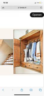 Antiek hangkastje, Huis en Inrichting, Ophalen, 50 tot 100 cm, Zo goed als nieuw, Minder dan 100 cm